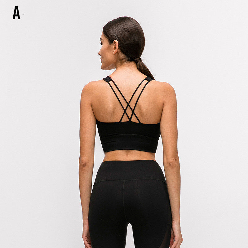 Sports bra fitness shockproof