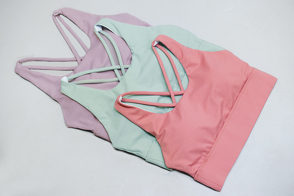 Sports bra female fitness
