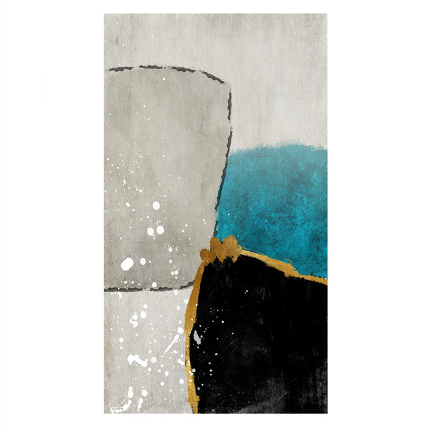 Oil Painting Geometric Canvas