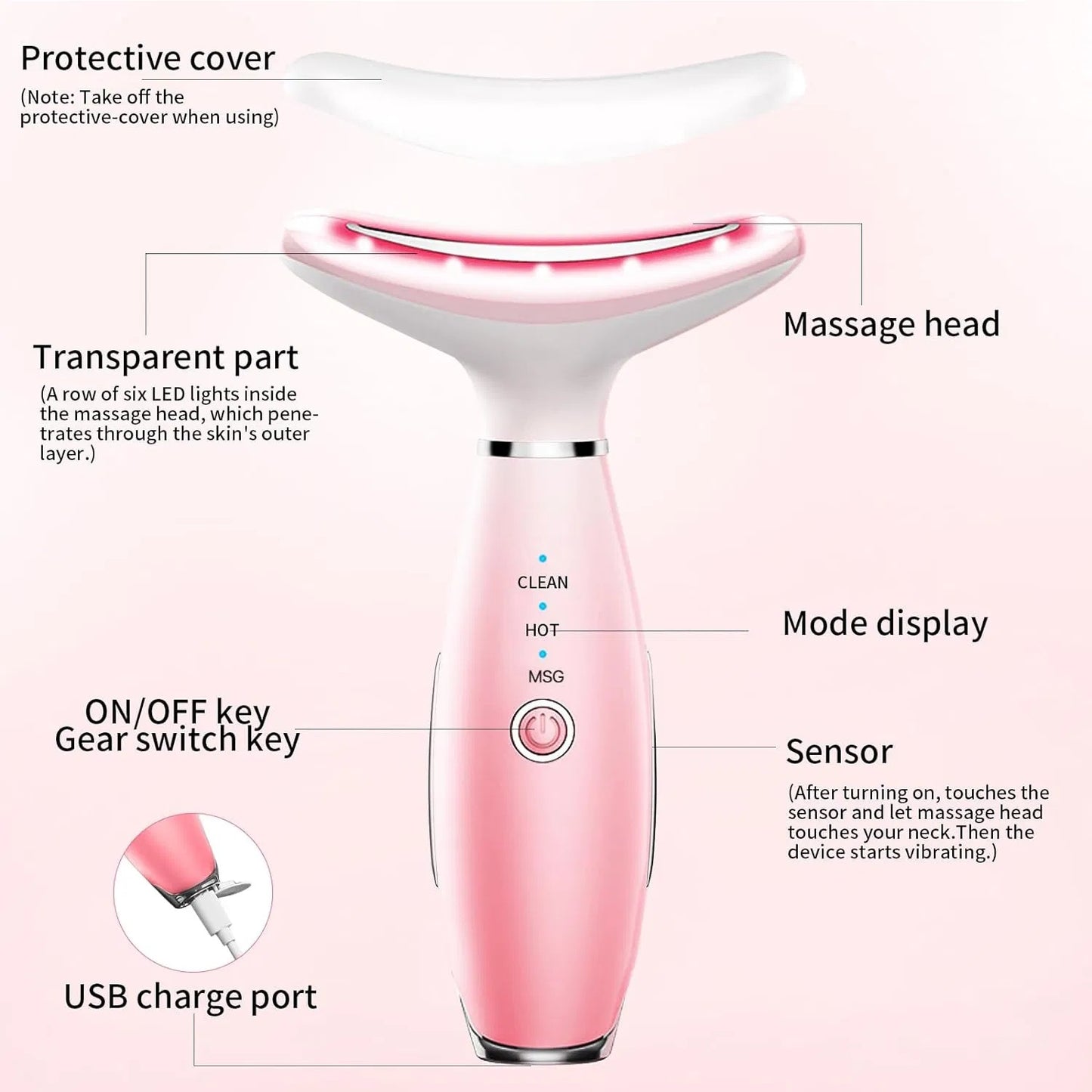 Neck Face Massager
