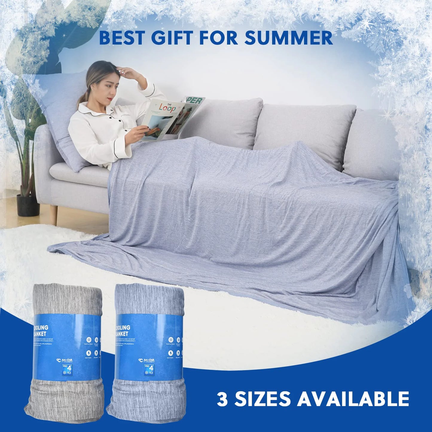 Vivid Living Summer Cooling Blanket
