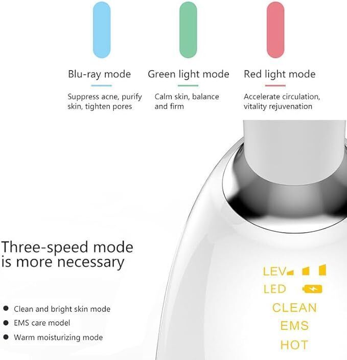 7 Colours Neck Face Lifting Massager