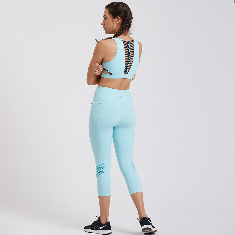 Fitness Tank Top And Leggings