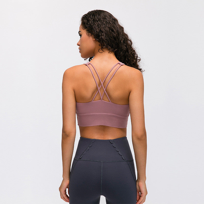 Sports bra fitness shockproof