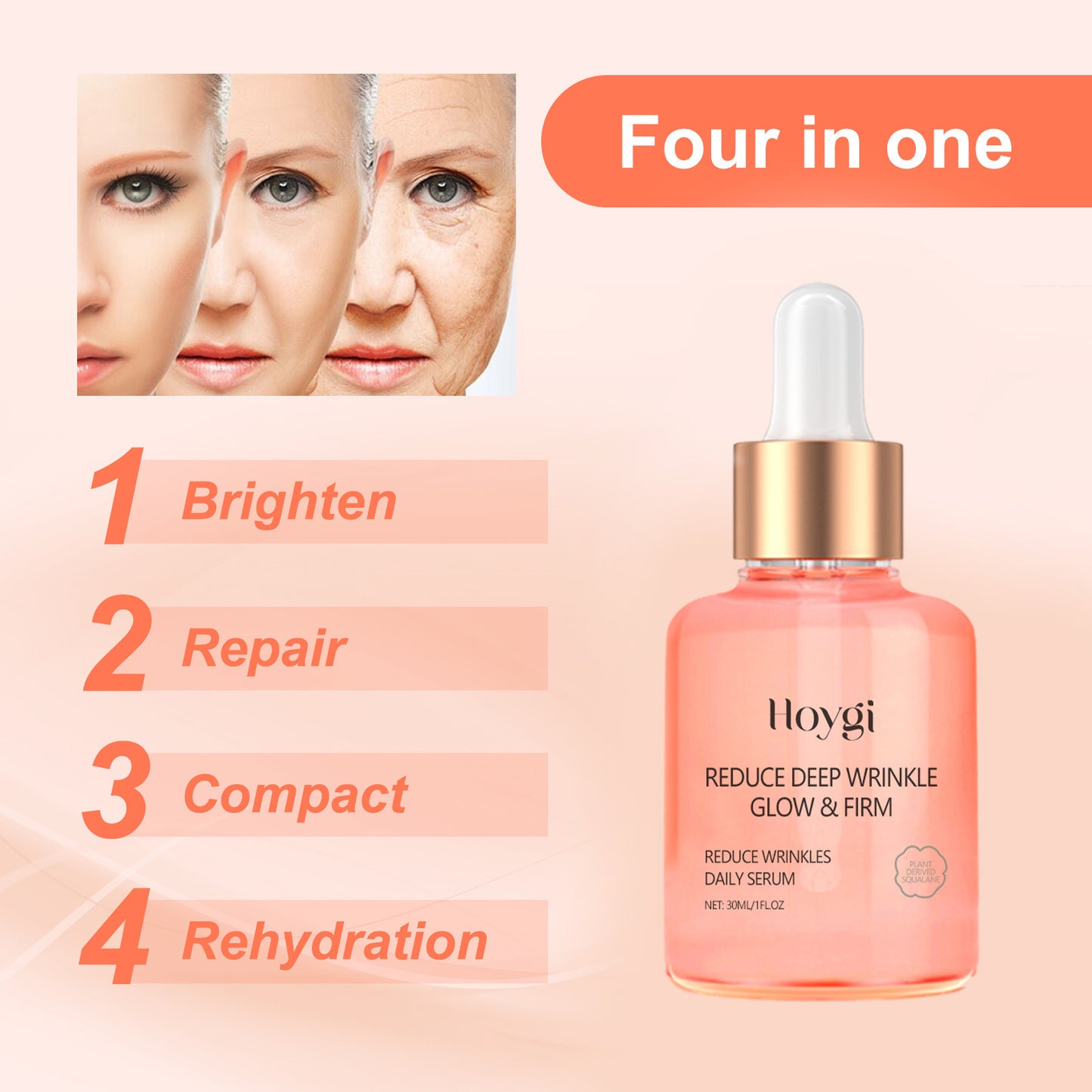 Rose Oil Smoothen Fine Wrinkles Skin Care