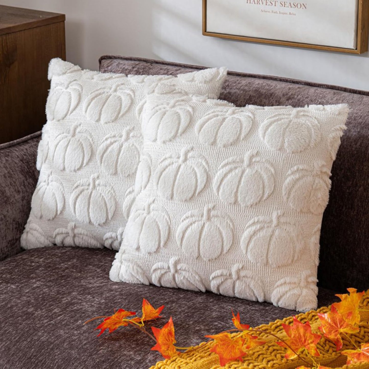 Pumpkin Pillow Printing Polyester Pillowcase