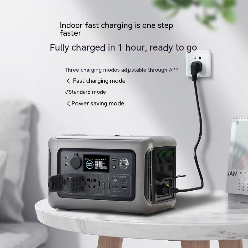 R600 Portable Power Station - 299Wh, 600W, Solar Option