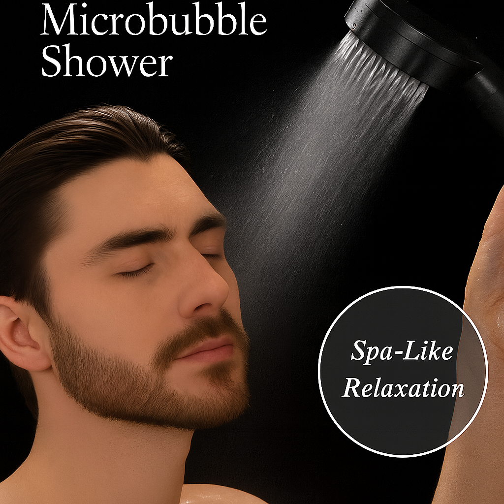 Strong Pressurized Shower Head with Filtration – Handheld High Pressure Bath Sprayer