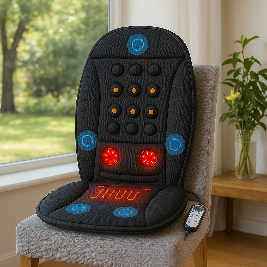 Vivid Living Massage Seat Cushion Chair Massager