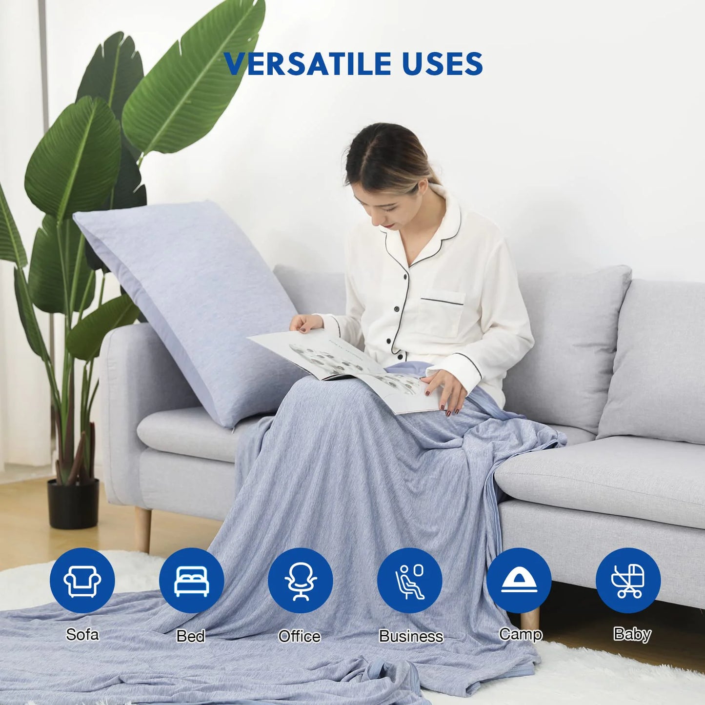 Vivid Living Summer Cooling Blanket