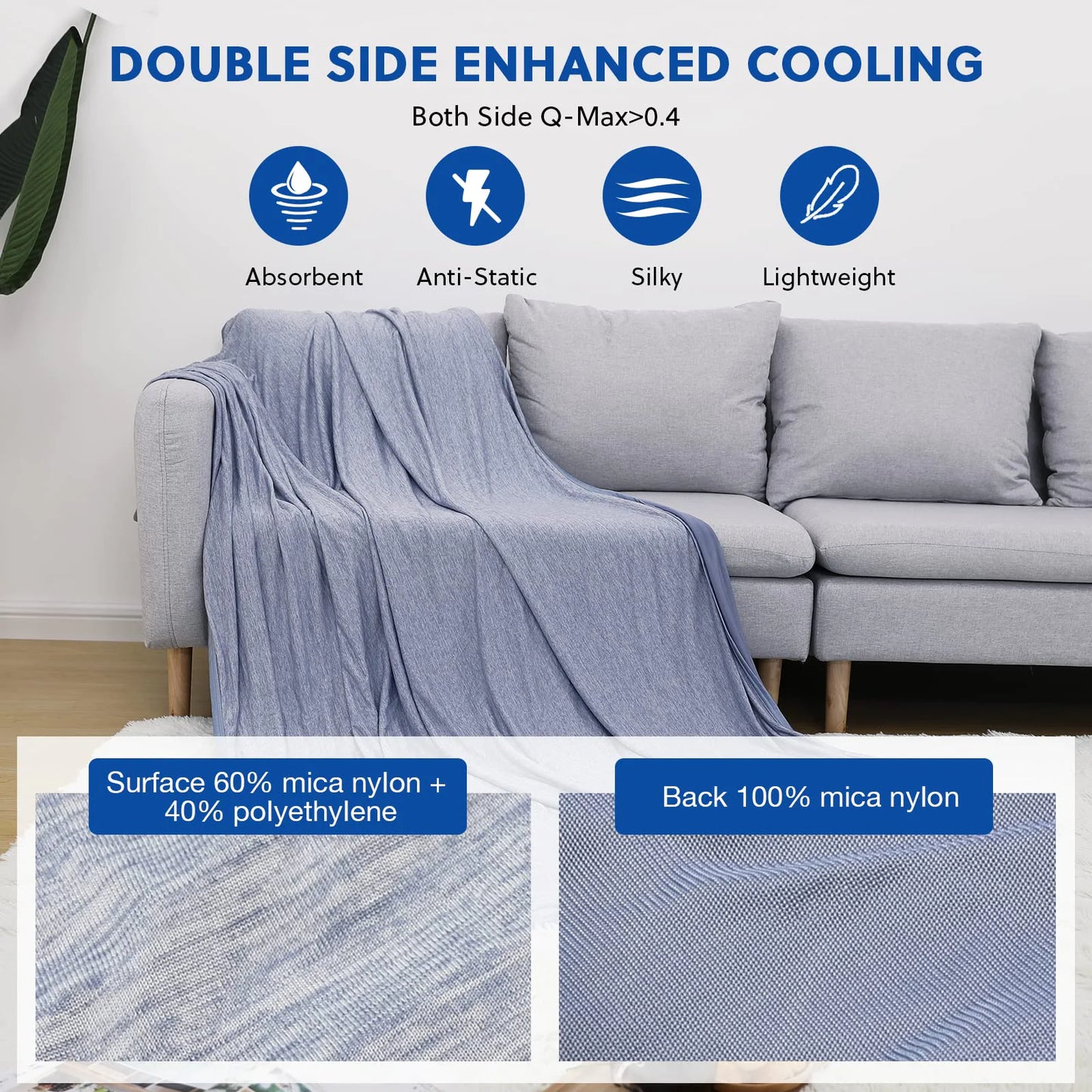 Vivid Living Summer Cooling Blanket