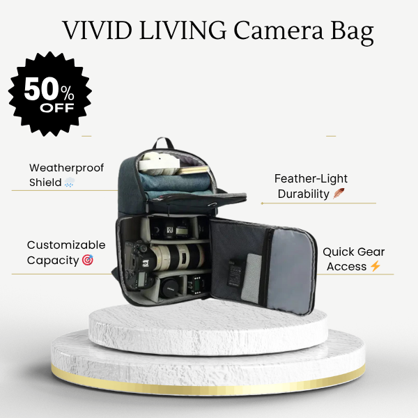 Vivid Living Multifunctional Camera Bag