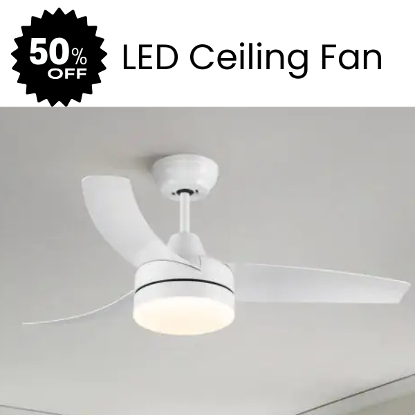 Vivid Living 42 Inch LED Ceiling Fan
