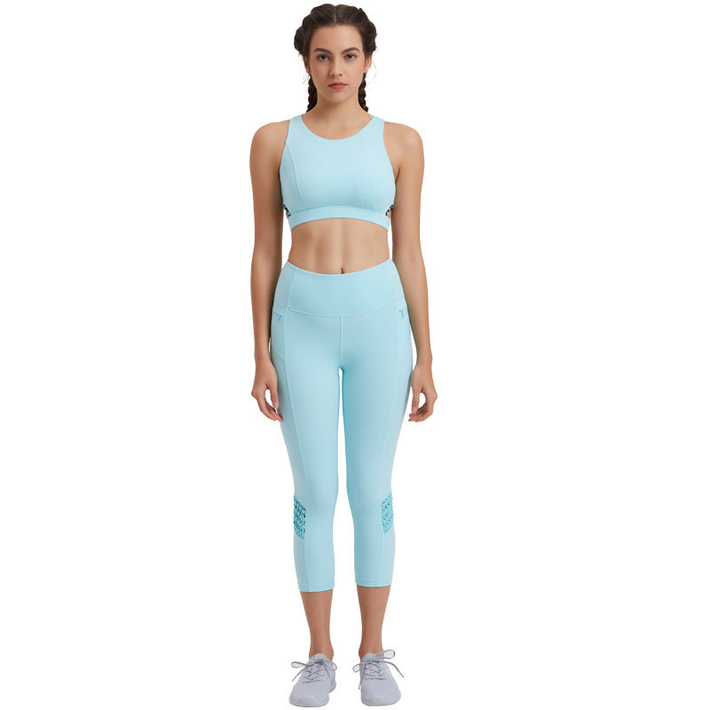 Fitness Tank Top And Leggings