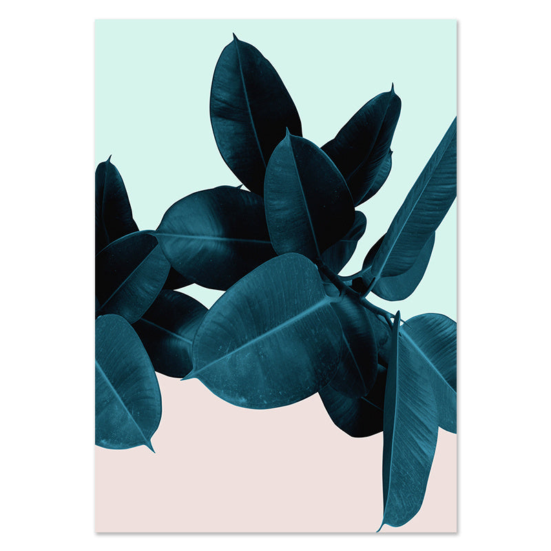 Printed Nordic Foliage Canvas
