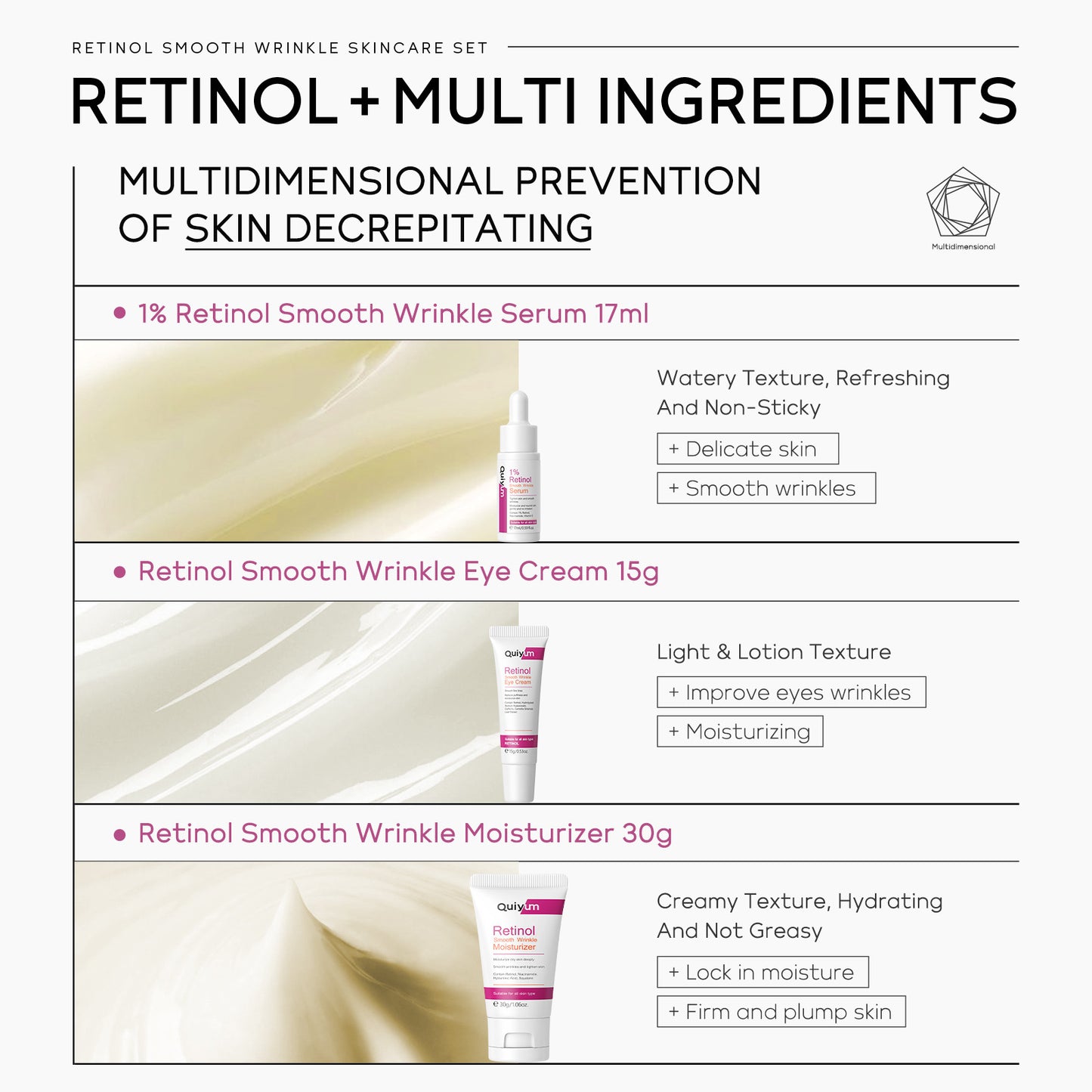 Retinol Skin Care Set