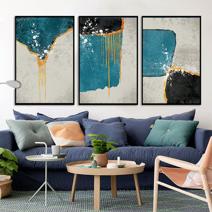 Oil Painting Geometric Canvas