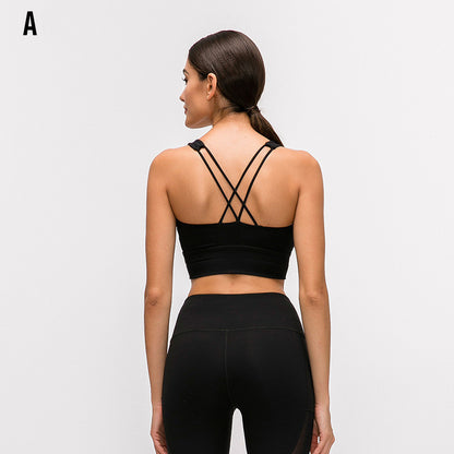 Sports bra fitness shockproof
