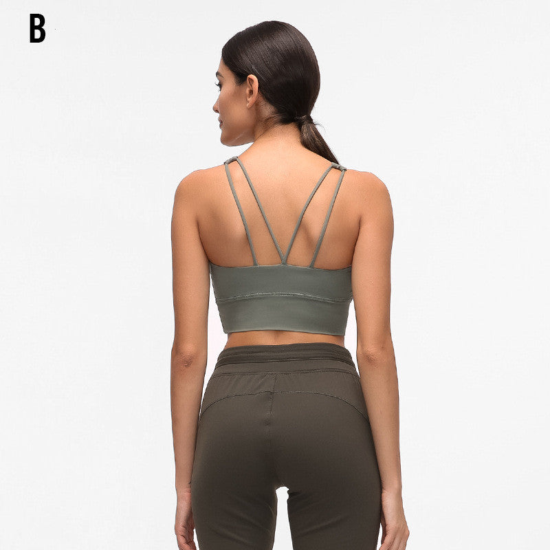 Sports bra fitness shockproof