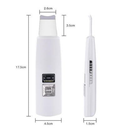 Ultrasonic Skin Scrubber Face Cleanser