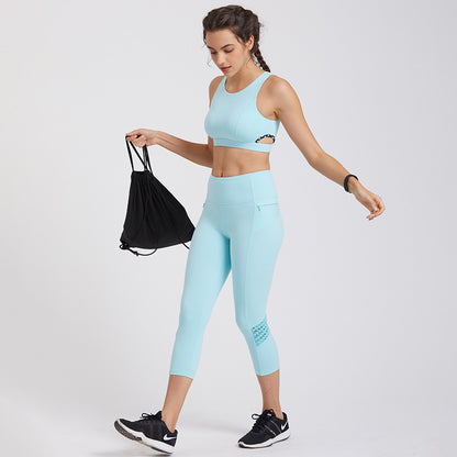 Fitness Tank Top And Leggings