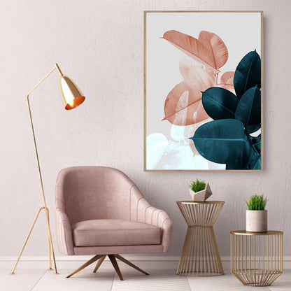 Printed Nordic Foliage Canvas
