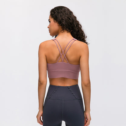 Sports bra fitness shockproof