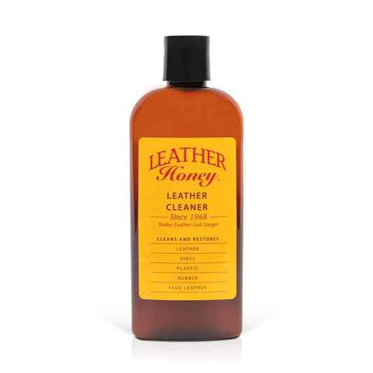 Leather Honey Leather Cleaner: Non-Toxic Leather Care Made in the USA Since 1968. Deep Cleans Leather Faux & Vinyl - Couches Car Seats Purses Tack Shoes & Bags. Safe Any Colors & White Leather