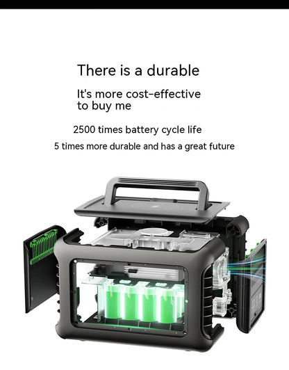R600 Portable Power Station - 299Wh, 600W, Solar Option