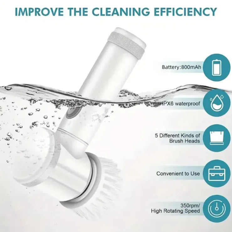 VividLiving Electric Spin Scrubber