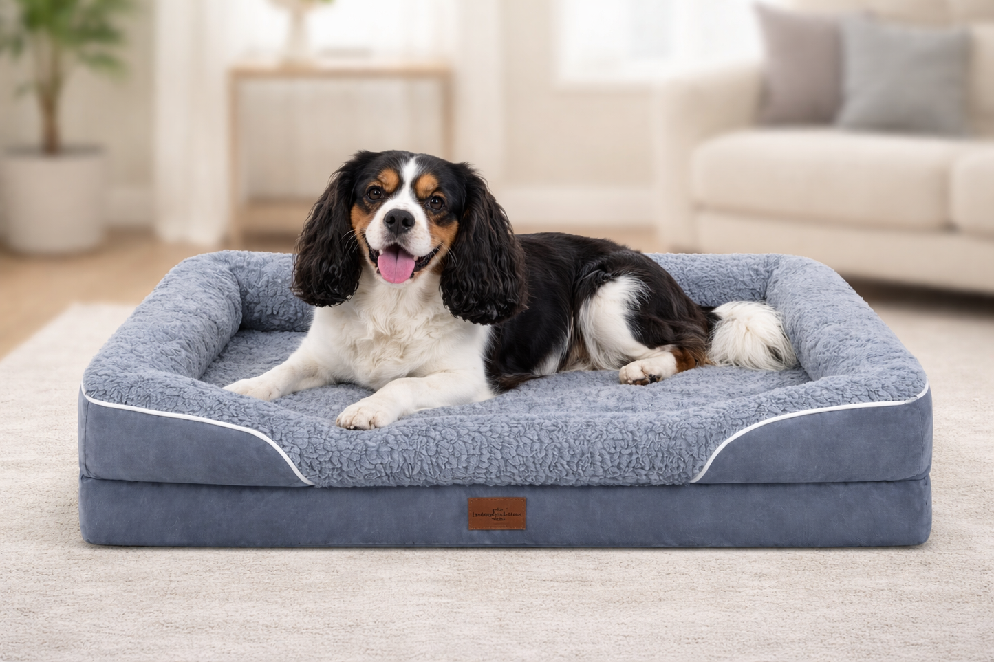 Comfort Expression: Orthopedic Dog Beds for Small Medium and Large Sized Dogs Waterproof