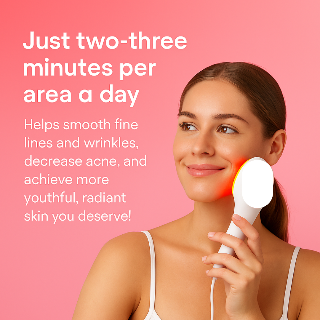 LED Vivid Light Therapy Lux Collection Red & Blue Light Skin Therapy