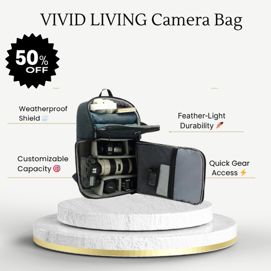 Vivid Living Multifunctional Camera Bag