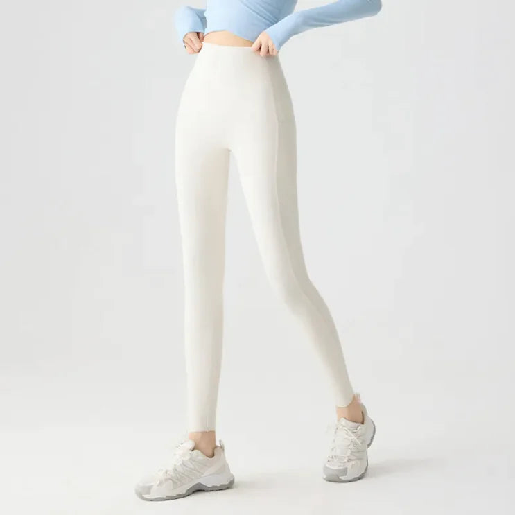 Women's Cool Touch Ultra-High Waist Quick-Drying Fitness Leggings with Pockets