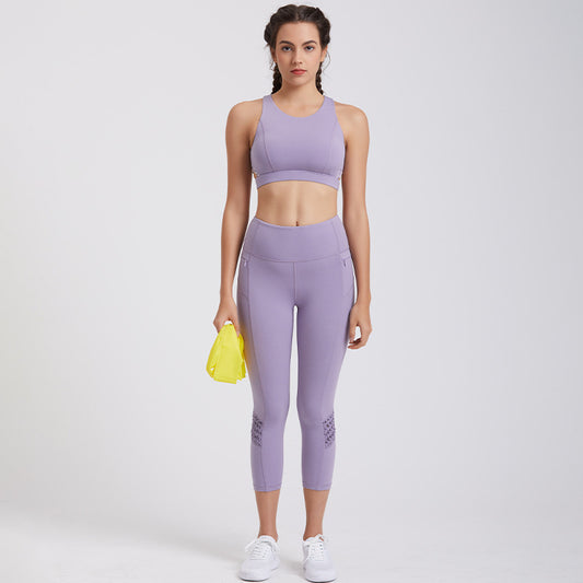 Fitness Tank Top And Leggings