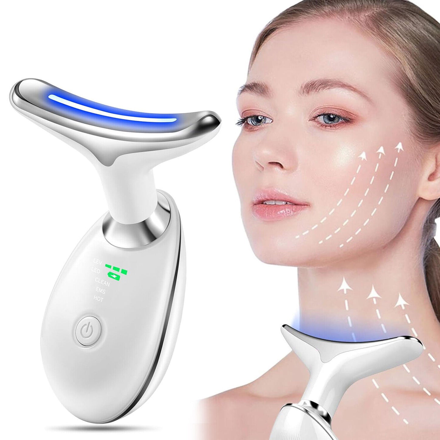 7 Colours Neck Face Lifting Massager