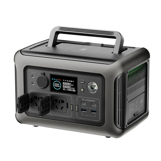R600 Portable Power Station - 299Wh, 600W, Solar Option