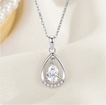 Sterling Silver Teardrop Necklace