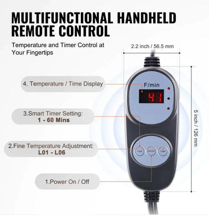 VEVOR Portable Infrared Sauna Blanket