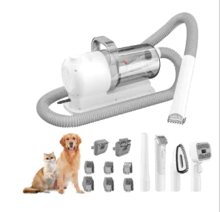 Complete Pet Grooming and Vacuum Set (One Set)
