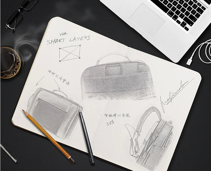 VividLiving Laptop Bag with Anti-Theft Design.