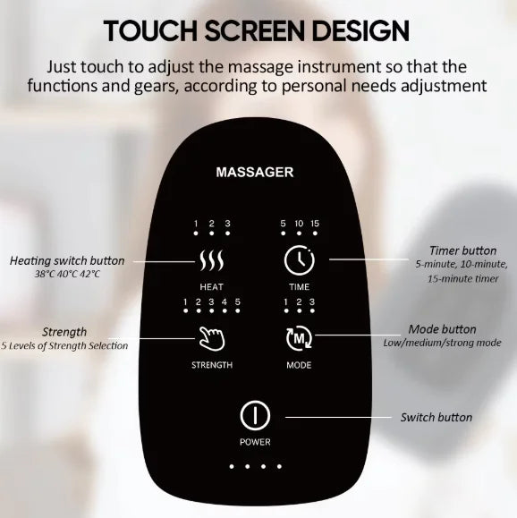Hand Massager with Airbag Compression & Heat